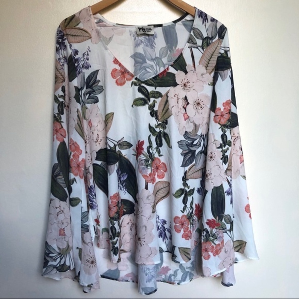 Show Me Your Mumu Hippie Dippie Top Size Small Coastal Summer